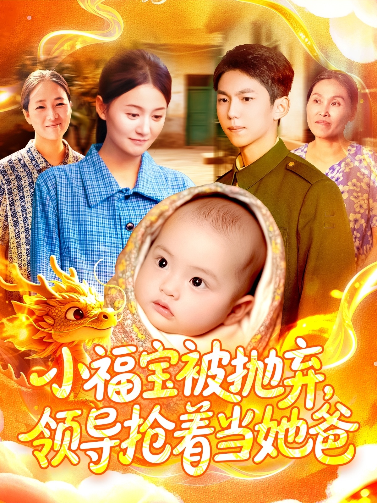 小福寶被拋棄，領導搶著當她爸(全集)