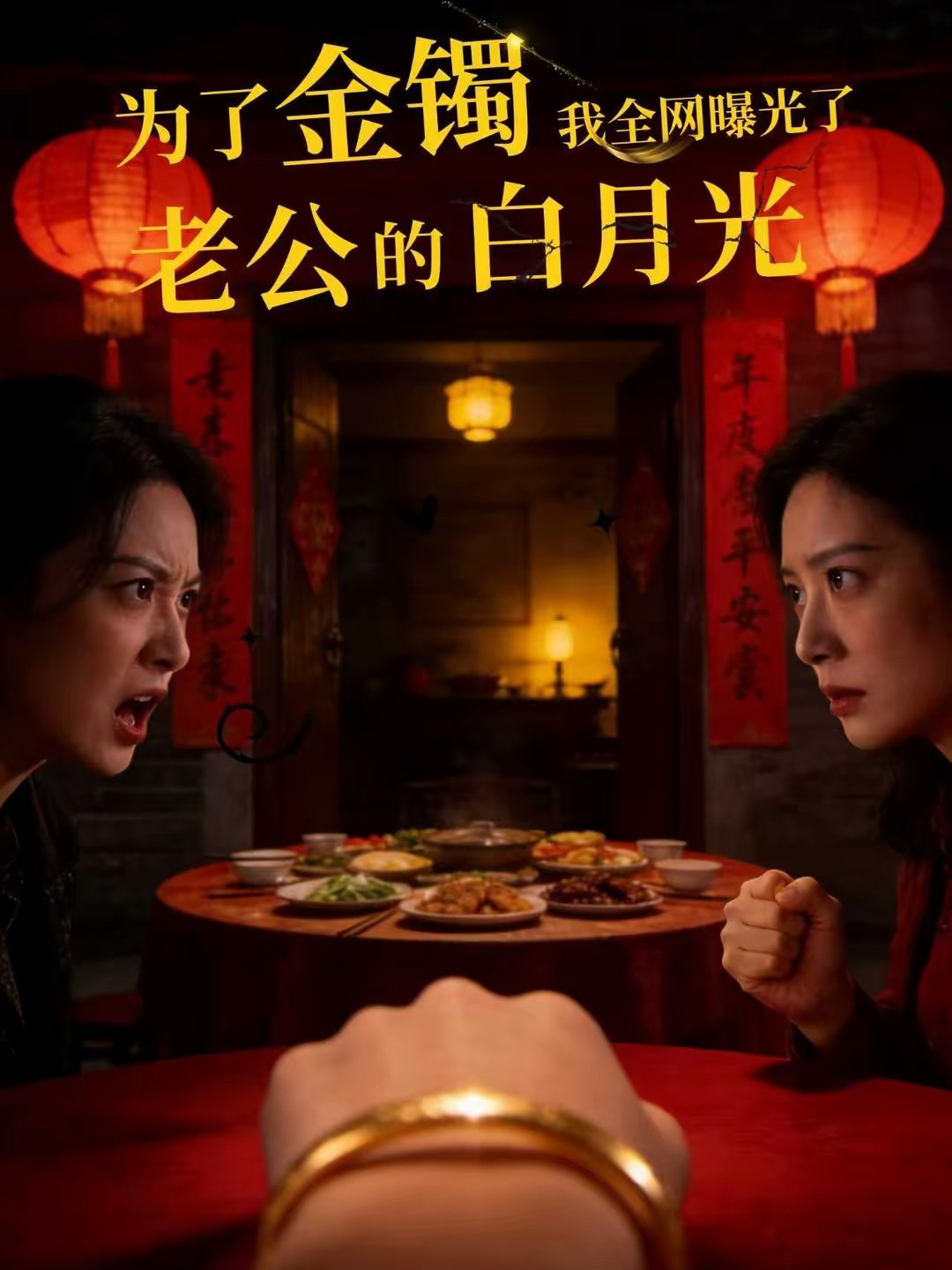 為了金鐲，我全網(wǎng)曝光了老公的白月光(全集)