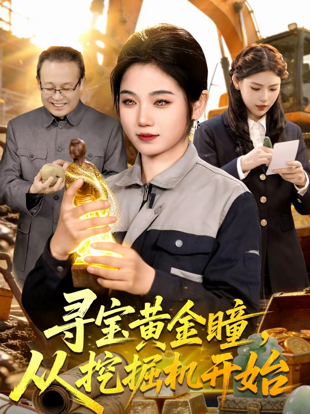 尋寶黃金瞳，從挖掘機(jī)開(kāi)始(全集)